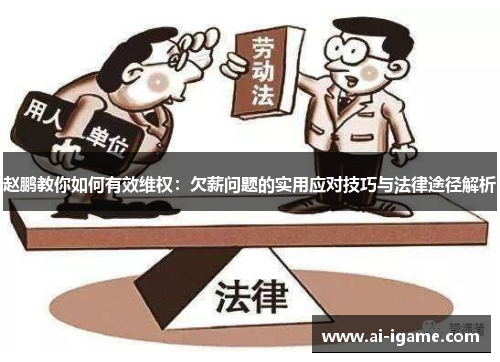 赵鹏教你如何有效维权:欠薪问题的实用应对技巧与法律途径解析 赵鹏教你如何有效维权:欠薪问题的实用应对技巧与法律途径解析